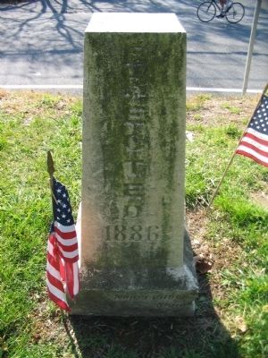 Back of Marker. Click for full size. Back of Marker image. Click for full size.
