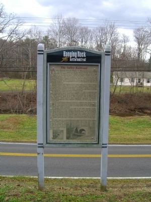 The Valley Railroad Marker image. Click for full size.