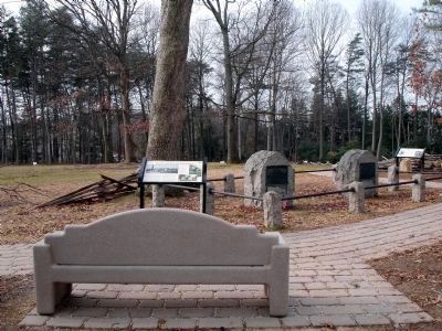 Kearny and Stevens Monuments Marker. Click for full size. Kearny and Stevens Monuments Marker image. Click for full size.