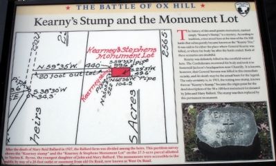 Kearny's Stump and the Monument Lot Marker image. Click for full size.