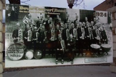 Dover Concert Band, 1924 Marker. Click for full size. Dover Concert Band, 1924 Marker image. Click for full size.