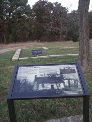 The McCoull House Marker and Site image. Click for full size.