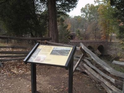 Stone Bridge Marker. Click for full size. Stone Bridge Marker image. Click for full size.