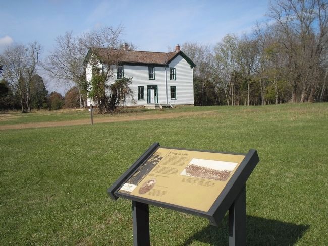 Marker at the Brawner Farm image. Click for full size.