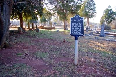 Slave Lot Marker image. Click for full size.
