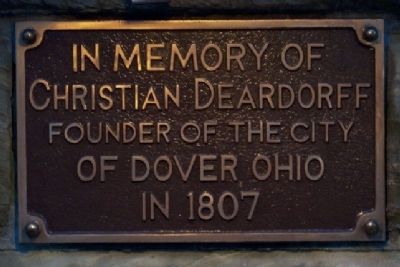 Christian Deardorff Marker. Click for full size. Christian Deardorff Marker image. Click for full size.