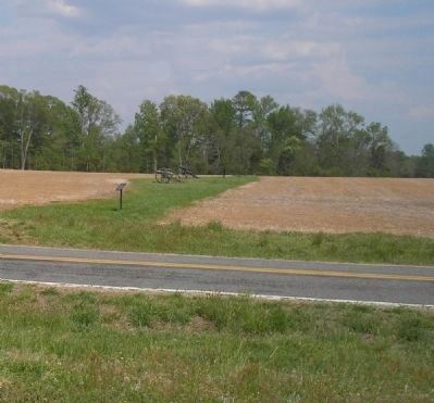 Marker on the Malvern Hill Battlefield image. Click for full size.