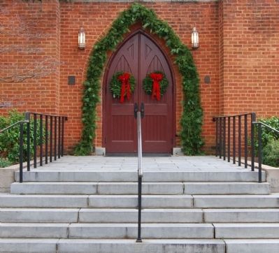 Christ Church (Episcopal) -<br>South Tower Steps image. Click for full size.