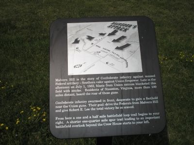 Malvern Hill Marker image. Click for full size.