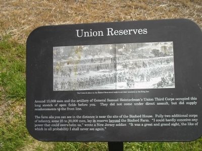 Union Reserves Marker. Click for full size. Union Reserves Marker image. Click for full size.