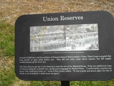 Union Reserves Marker image. Click for full size.