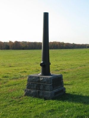 1st Corps Headquarters Marker image. Click for full size.