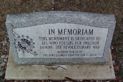 Revolutionary War Memorial. Click for full size. Revolutionary War Memorial image. Click for full size.