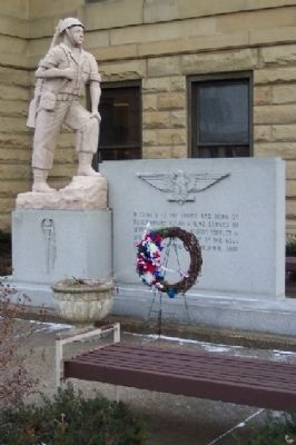 Tuscarawas County World War II and Korean Conflict Memorial image. Click for full size.