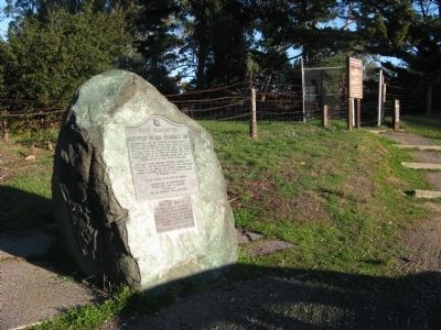 First Camp After Discovery of San Francisco Bay Marker image. Click for full size.