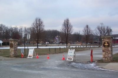 Al Maloney Markers at Entrance to Tuscora Park. Click for full size. Al Maloney Markers at Entrance to Tuscora Park image. Click for full size.