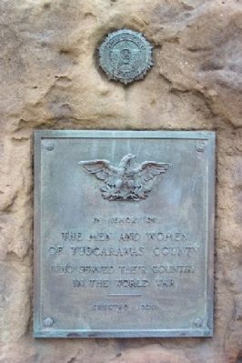 Tuscarawas County World War I Memorial. Click for full size. Tuscarawas County World War I Memorial image. Click for full size.
