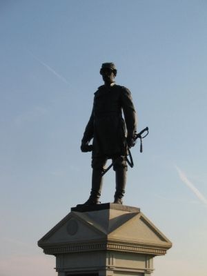 Close Up of the Doubleday Statue image. Click for full size.