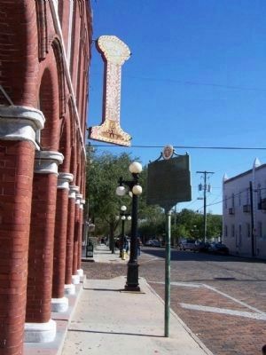 The Cherokee Club Marker. Click for full size. The Cherokee Club Marker image. Click for full size.