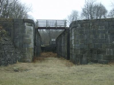 One of the locks at "Four Locks" image. Click for full size.