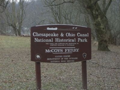 McCoy's Ferry sign image. Click for full size.