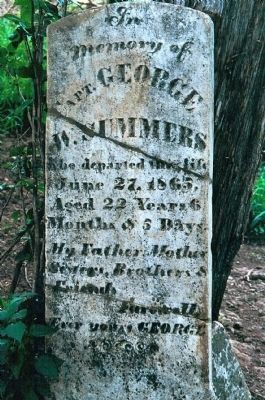 Headstone of Capt. George W. Summers image. Click for full size.