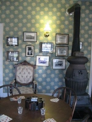 Toscano Hotel Museum Display. Click for full size. Toscano Hotel Museum Display image. Click for full size.
