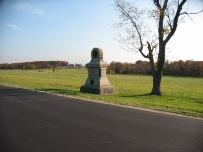 80th New York Infantry Monument along Reynolds Avenue image. Click for full size.