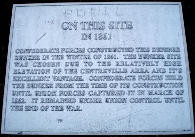 On This Site In 1861 Marker image. Click for full size.