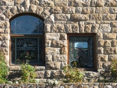 Samuele Sebastiani Winery Stained Glass Windows image. Click for full size.