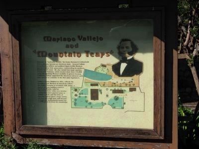 Marker Located at Parking Area of Historical Park image. Click for full size.