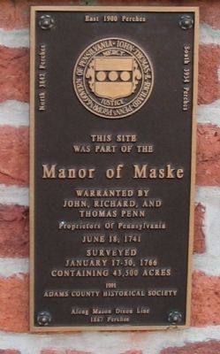Manor of Maske Marker image. Click for full size.