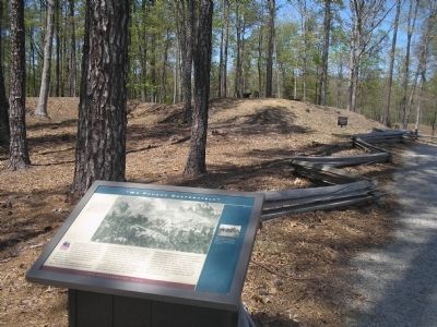 Marker on the Breakthrough Trail. Click for full size. Marker on the Breakthrough Trail image. Click for full size.