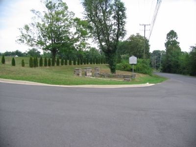 Entrance to the Blue Ridge Bible Church image. Click for full size.