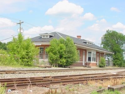 Crozet Station, Now the Public Library. Click for full size. Crozet Station, Now the Public Library image. Click for full size.