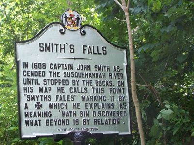 Smith's Falls Marker image. Click for full size.