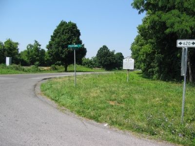 Intersection of Lord Fairfax Highway and Pyletown Road image. Click for full size.