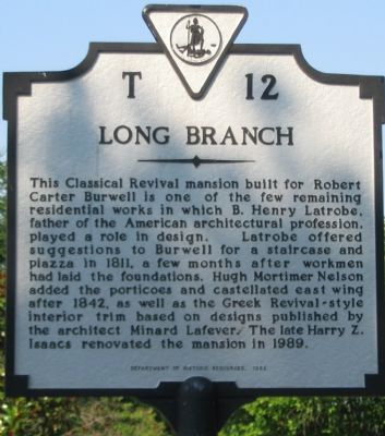 Long Branch Marker image. Click for full size.