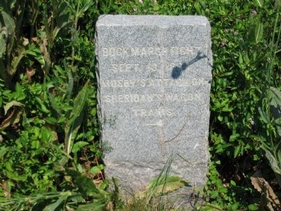Buck Marsh Fight Marker. Click for full size. Buck Marsh Fight Marker image. Click for full size.