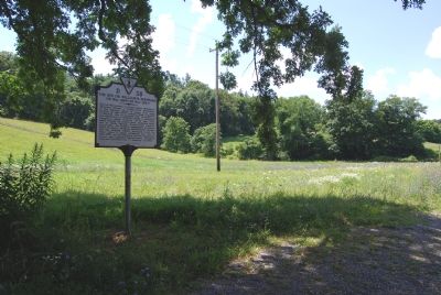 Marker original location on US-220. Click for full size. Marker original location on US-220 image. Click for full size.