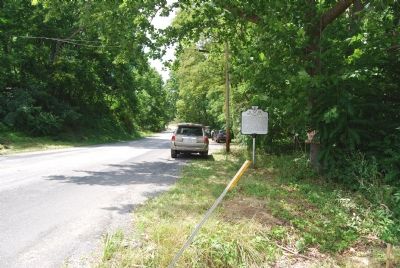Marker on Iron Works Road image. Click for full size.