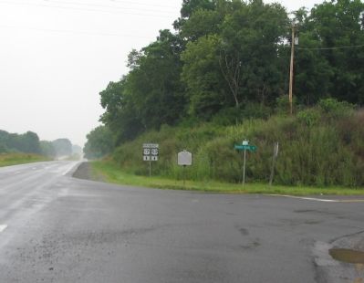 Intersection of John Mosby Highway and Bishop Meade Road. Click for full size. Intersection of John Mosby Highway and Bishop Meade Road image. Click for full size.