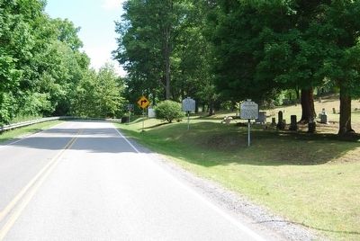 Marker on Bramwell Road. Click for full size. Marker on Bramwell Road image. Click for full size.