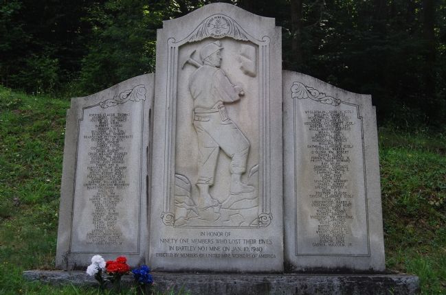 United Mine Workers Monument. Click for full size. United Mine Workers Monument image. Click for full size.