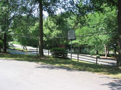 Marker in the Colvin Mill Parking Lot. Click for full size. Marker in the Colvin Mill Parking Lot image. Click for full size.