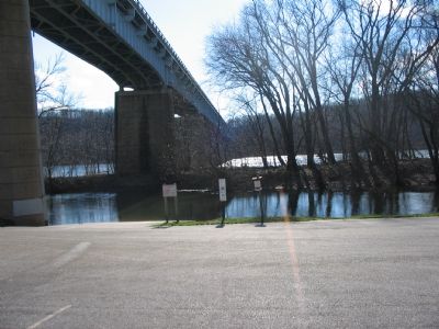 Modern Day Bridge at Brunswick image. Click for full size.