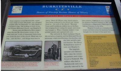 Burkittsville Marker image. Click for full size.