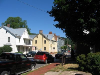 Location of Marker near the Intersection of Main and Potomac Streets image. Click for full size.