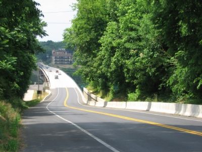 The James Rumsey Bridge Looking into West Virginia image. Click for full size.