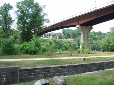 The Bridge Seen from the Chesapeake and Ohio Canal Trail image. Click for full size.